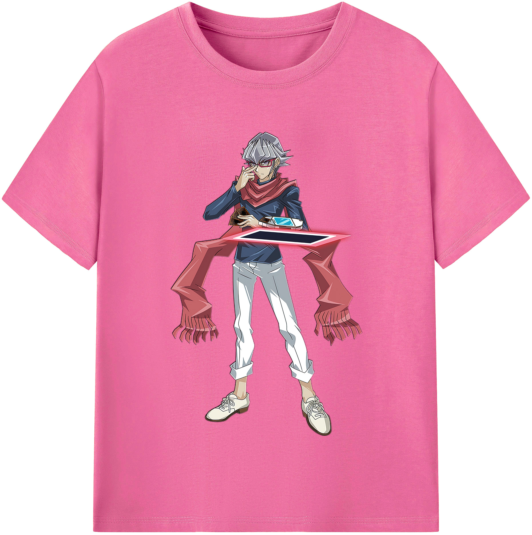 （画像用） 遊☆戯☆王 Yu-Gi-Oh! レディースカジュアルプリントTシャツ（綿100％）